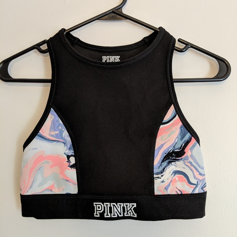 VS PINK Crop Sports Bra